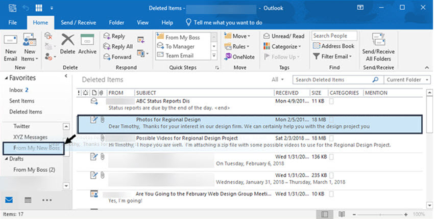 Simposio Conductor M nimo Recuperar Carpetas Borradas En Outlook Apuesta Submarino Juego